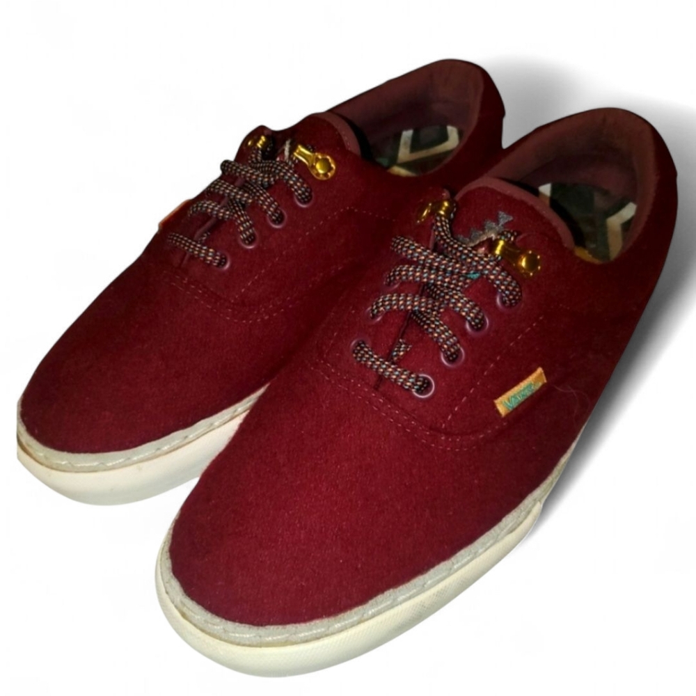 VANS Off The Wall ERA Primitive Port Royale Wooley LaceUp Low Tops Men's SZ 9.5